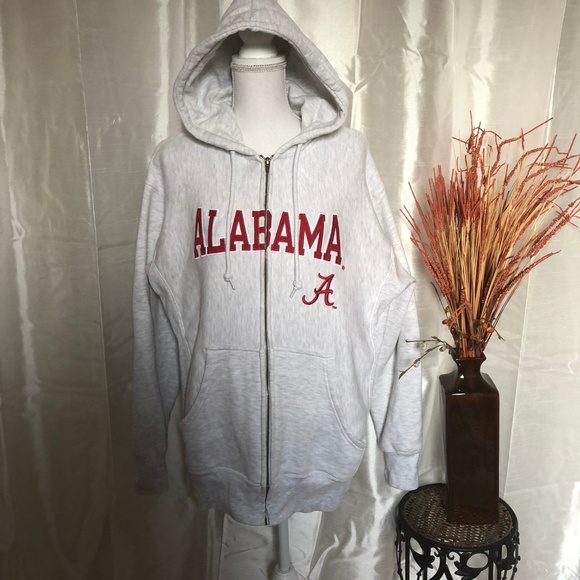Knight Other - ALABAMA CRIMSON TIDE   Zip Front Hoodie    MENS LG